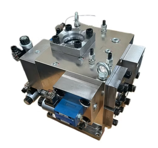Custom Hydraulic Valve Manifold Block for Press Brake
