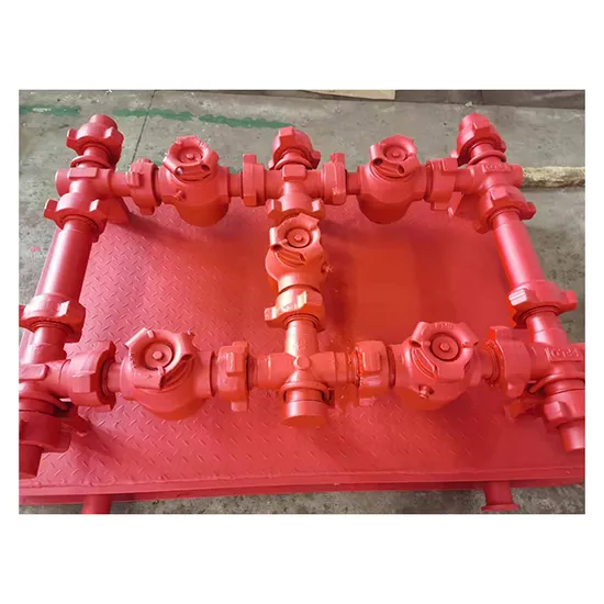 API 16C Choke and Kill Valve Manifold with Gate Valve