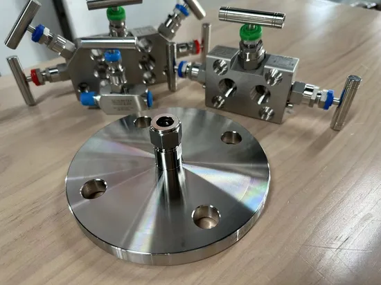 Monel 400 Three-Way High-Pressure Valve Manifold 6000psi