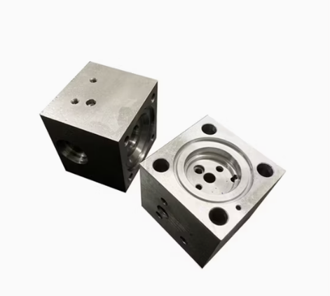 Precision CNC Machined Forged Steel Valve Manifold