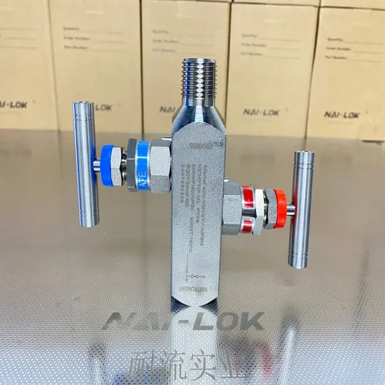 Monel 400 Three-Way High-Pressure Valve Manifold 6000psi